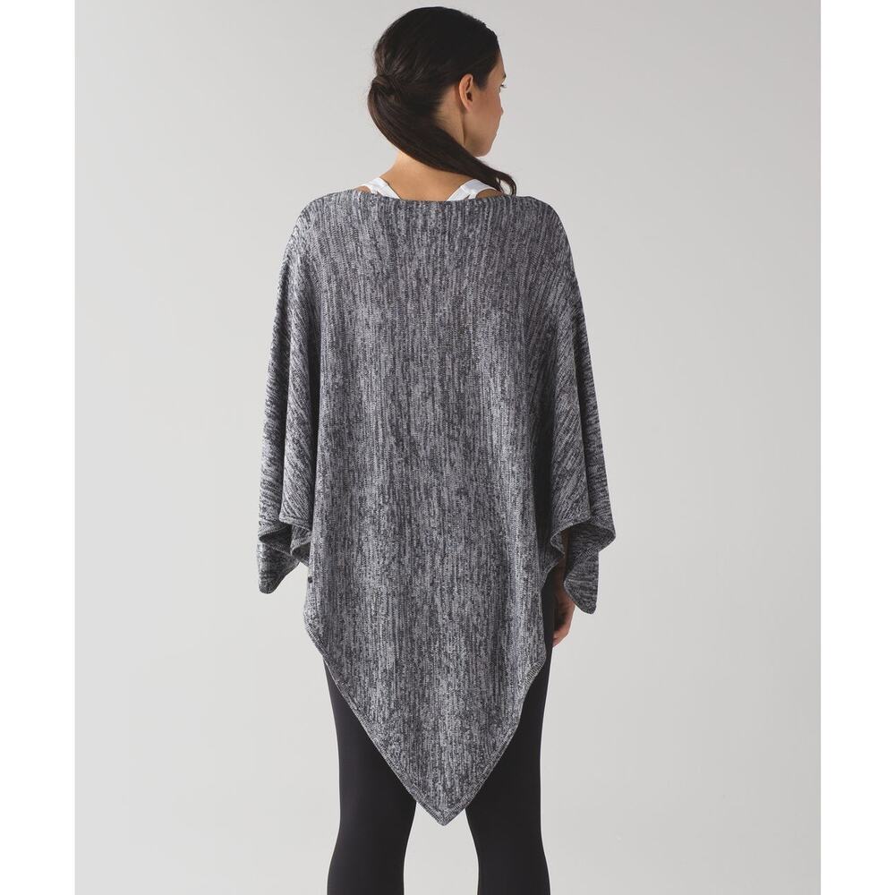 Lululemon Cashmere Blend Mantra Scarf Heathered Black Size‎ One Size - Picture 3 of 11